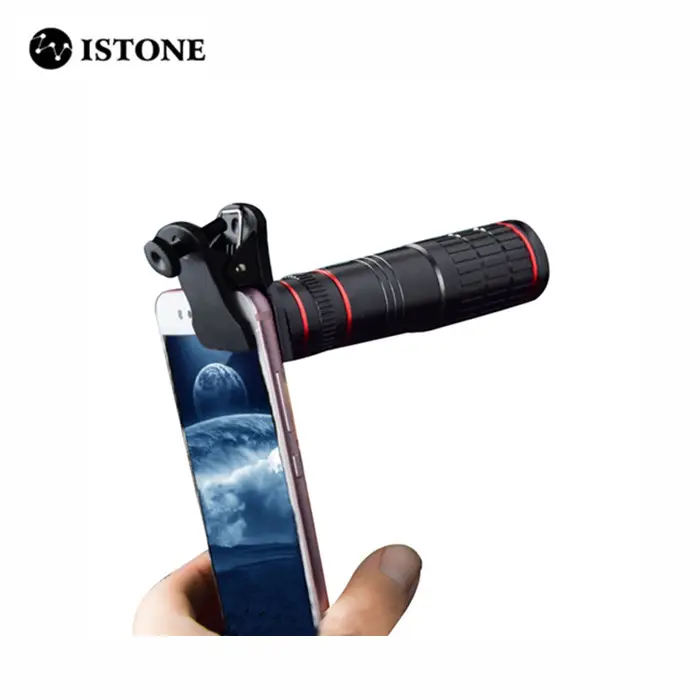Universal Mobile Phone Telescope 20X High Clear Glass Metal Camera Kit With Tripod