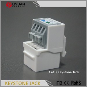 <span class=keywords><strong>RJ11</strong></span> 6P4C <span class=keywords><strong>Cat3</strong></span> <span class=keywords><strong>UTP</strong></span> <span class=keywords><strong>Keystone</strong></span> <span class=keywords><strong>Jack</strong></span> Nhà Sản Xuất - Product Image 4