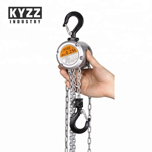 Alat Angkat Rantai Tangan Mini Ringan Portabel Ukuran Kecil dari Paduan Aluminium - Product Image 1