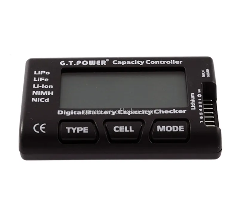 cellmeter7 RC Digital Battery Capacity Tester controller For LiPo LiFe Li-ion (2-7s) Nicd NiMH battery DE (4-7s)