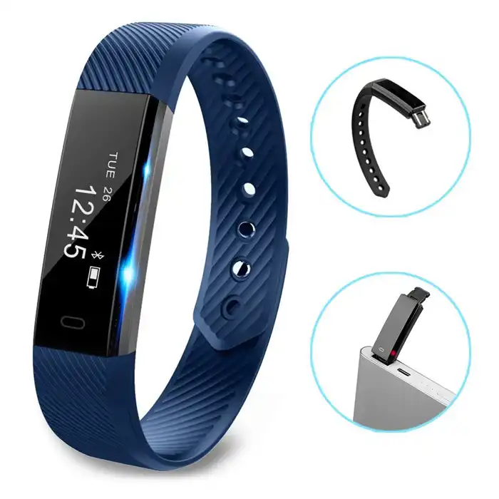ID115 Plus-Fit Tracker-Smart Bracelet-Quick Review of Functions-Affordable  - YouTube