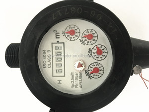 Đồng Hồ Đo Nước DN20 3/4 Inch Đồng Hồ Đo Nước Kỹ Thuật Số Bằng Nhựa Lạnh Mặt Số Đa Năng Khô - Product Image 2