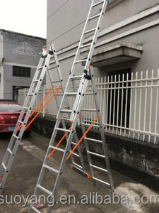 NUEVA <span class=keywords><strong>Escalera</strong></span> <span class=keywords><strong>de</strong></span> Andamio <span class=keywords><strong>Recta</strong></span> Plegable <span class=keywords><strong>de</strong></span> <span class=keywords><strong>Aluminio</strong></span> <span class=keywords><strong>de</strong></span> 8 <span class=keywords><strong>Metros</strong></span>, Práctica y Usada - Product Image 4