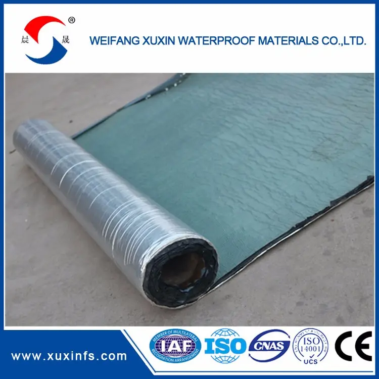self stick sheet bitumen asphalt waterproof roofing membrane