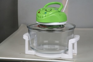 مقلاة هوائية من المصنع مباشرة سعة كبيرة ، فرن هالوجين عالي الجودة مع وعاء زجاجي - Product Image 6