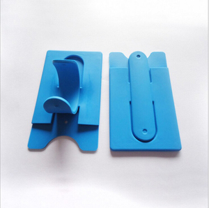 Popular <span class=keywords><strong>Tarjetero</strong></span> de Silicona, Soporte <span class=keywords><strong>para</strong></span> Tarjetas de Teléfono Móvil de Silicona - Product Image 4