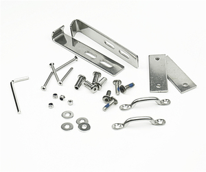 3 pasos ático barco escaleras piscina escalera de aluminio barco pontón escalera - Product Image 6