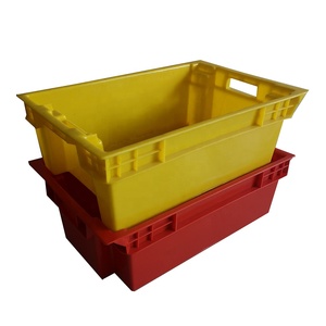 Impilabile su un <span class=keywords><strong>altro</strong></span> con capacità di carico pesante nuovo Design Storage cassa di carne in plastica - Product Image 1