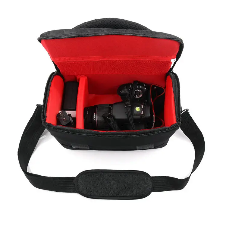 Lymech Fashion Profesional Grosir Kustom Besar Kecil Perjalanan Tote Selempang Bahu Tahan Air Digital DSLR Kamera Tas