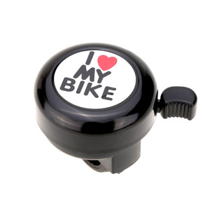 Campanello per Bicicletta YOUME in 4 Colori con Stampa 'I Love <span class=keywords><strong>My</strong></span> <span class=keywords><strong>Bike</strong></span>', Suono Chiaro e Forte, Allarme per MTB e Ciclismo all'Aperto - Product Image 2
