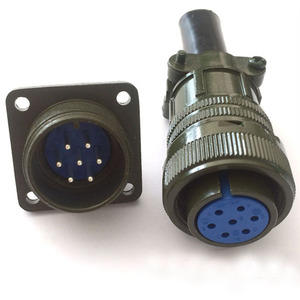 Разъемы серии MS MS3102A16S-1P MS3106A16S-1S 7-контактный 5015 разъем квадратные розетки - Product Image 1