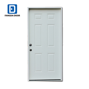 Fangda <span class=keywords><strong>porte</strong></span> de chambre blanche unie Offre Spéciale de haute qualité - Product Image 3