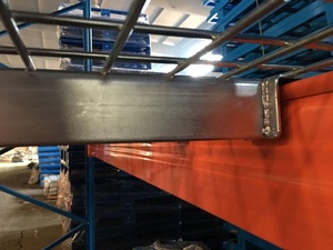 חוט רשת סיפון כבד החובה מזרן מתלה L2700 * W1100 * H4050mm <span class=keywords><strong>2</strong></span> רמות 3000 kg לכל רמה - Product Image 4