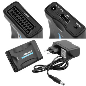 <span class=keywords><strong>HDMI</strong></span> À PÉRITEL Composite Video Converter 1080p UE Plug <span class=keywords><strong>Adaptateur</strong></span> Pour Sky Box CRT TV MAGNÉTOSCOPE <span class=keywords><strong>VHS</strong></span> DVD Enregistreurs - Product Image 6