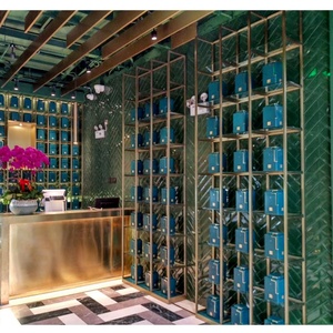 LUX-muebles de cafetería personalizados, decoración Interior de restaurante, Diseño de barra de té - Product Image 5