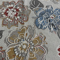 Tissu en coton spandex microfibre résistant au feu, haute température, lot de 20 étoffe textile pour meubles
