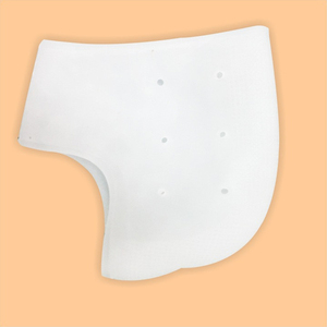Respirant Talon Protecteur Silicone Gel Talon Coussin Protecteur Chaussette pour Crack Peau