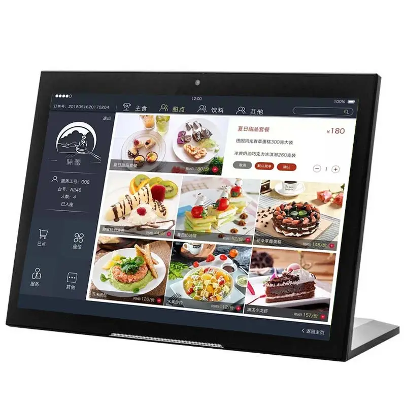 CE RoHs 10 inch desktop 5-point touch screen android tablet met WIFI/camera