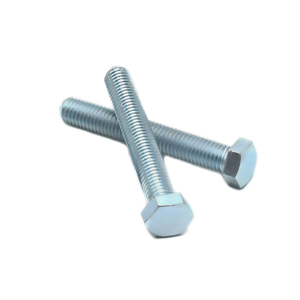 Parafuso parafuso de cabeça hexagonal personalizado, parafuso din931 din933 iso m2 para m52 unc unf bsw bsf 1/4 a 1 polegada grossa rosca de passo fino - Product Image 3