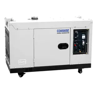 6KVA rated power small diesel generator CD192FBE factory price