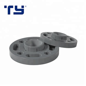 Standard Kunststoff PVC UPVC <span class=keywords><strong>PN16</strong></span> DIN8063 Rohr verbindungs stücke Van Stein flansch - Product Image 2