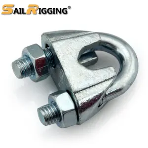 Industrial H.D.G. Zinc Plated U.S. Type Malleable Steel Cable Clamp Wire Rope Clips
