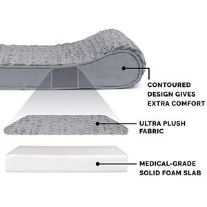 Cama ortopédica para mascotas, tumbona de lujo, Ultra felpa, gran oferta