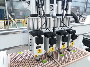 3 Thủ Trưởng Khí Nén 4 Trục Quay ATC <span class=keywords><strong>CNC</strong></span> <span class=keywords><strong>Router</strong></span> Cho Nhà Bếp Bằng Gỗ Cab - Product Image 4