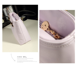Marca de fábrica de fábrica de las compras en línea Alibaba al por mayor de moda estilo británico señora Tote Oem Negro de cuero - Product Image 2