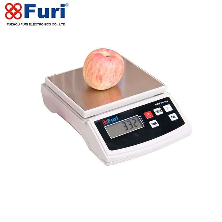 Домашние цифровые весы Furi FEH 0,5 г/3 кг, кухонные весы для пищевых продуктов