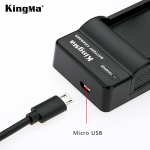 Kingma جديد وصول عدة البطارية (حزمة واحدة) NB-6LH البطارية مع المحمولة المصغّر USB شاحن لكانون SX610 SX710 SX240 - Product Image 6
