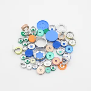 Aluminium Caps Manufacturers 20 Mm Aluminum Plastic Tear Off Seal Caps