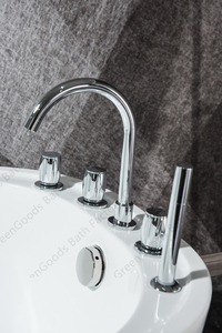 Bañera independiente de acrílico para adultos y el hogar, individual, familiar, pequeña - Product Image 4