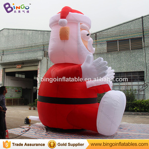 Papá Noel inflable con el <span class=keywords><strong>libro</strong></span> de lectura para la decoración de Navidad - Product Image 4