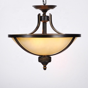 Lampade da <span class=keywords><strong>Soffitto</strong></span> <span class=keywords><strong>Vintage</strong></span> in Metallo e Vetro di Alta Qualità, Illuminazione Decorativa da Interno, Lampadari Pendenti - Product Image 4