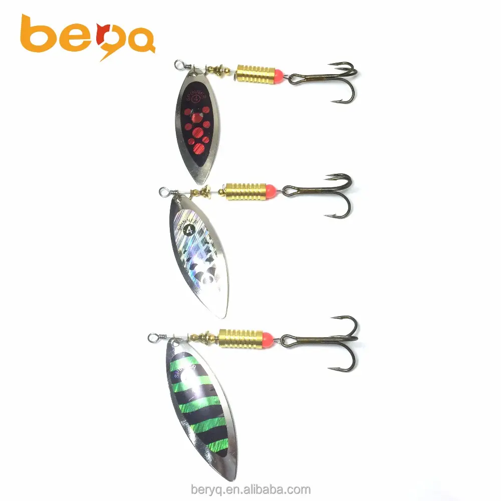 Sequins fishing Lure Spoon Spinner Bait Spinnerbait Metal Hard Lure