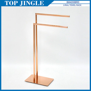 Porte-rouleau de papier hygiénique en métal avec brosse - Product Image 2