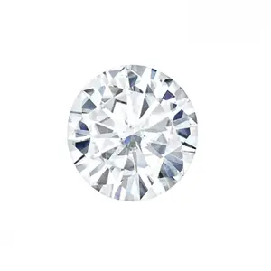 GRA Fewellery-diamante en bruto de 0,5 CT, diamante de Color F por quilate, corte de Esmeralda, moissanita