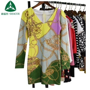 Gebruikte kleding tweedehands High End Winter Mode Jurk china gebruikte kleding