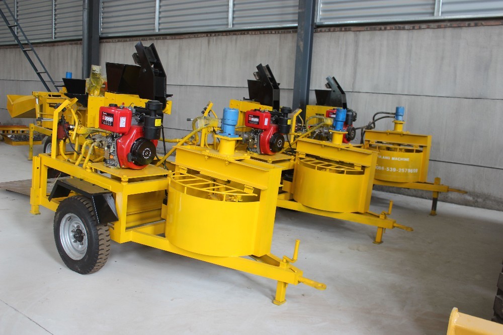 Machine de chine! WT1-20 M7M1 presse brique terre crue / brique autobloquant