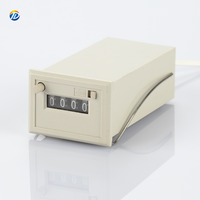 Compteur d'impulsions électromagnétique mécanique à 4 chiffres Csk4 -NKW, meilleur prix, DC 12v 24v AC 100V 220V