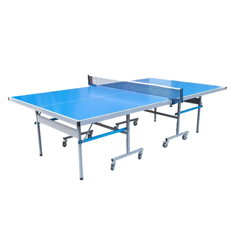 Fabrika fiyat su geçirmez MDF için katlanabilir profesyonel ping pong masa tenisi satış