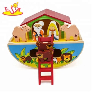 2023 nuovo arrivo educativo in legno arca di Noah set da gioco per bambini W12D106 - Product Image 5