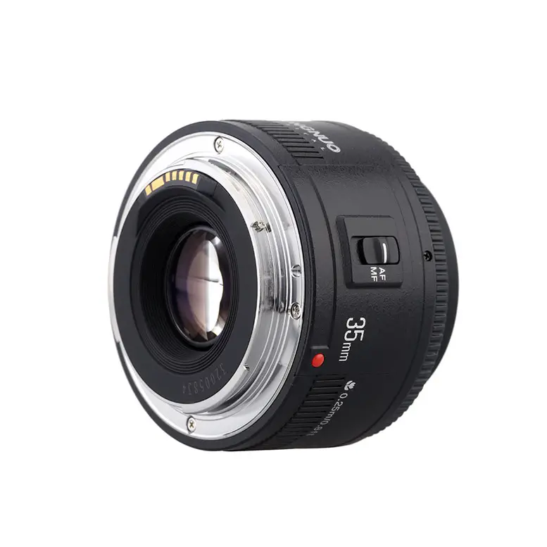 YONGNUO 35 millimetri Lente YN35mm F2.0 AF/MF Messa A Fuoco Fissa F1.8 AF/EF Lens per Canon Nikon F montaggio D3200 D3400 D3100 D7100 per DLSR Camera