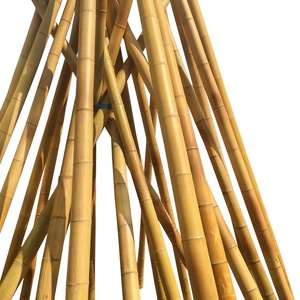 White bamboo poles indonesia