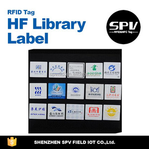 New product! Read and write ICODE SLX paper coated Label RFID for managing libraries - Product Image 1
