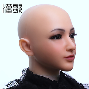 NEW Claire Disguise Masquerade for Man Feminine Silicone <strong>Female</strong> Headwear Realistic Goddess Face for Halloween <strong>Crossdresser</strong>