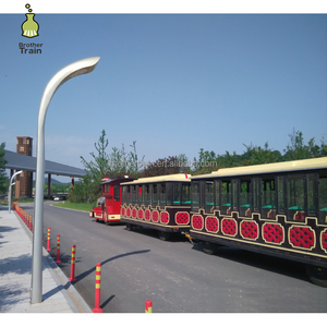 <strong>CE</strong> Approved Outdoor Trackless <strong>Train</strong> for Sale, Used Top Fun Trackless Tourist Road <strong>Train</strong> - Product Image 5