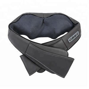 Shiatsu Nacken-und Schulter vibrierendes Rücken massage gerät mit Heizung Massage gerät für den unteren Rücken Schnur loses Nacken massage gerät mit Wärme - Product Image 2