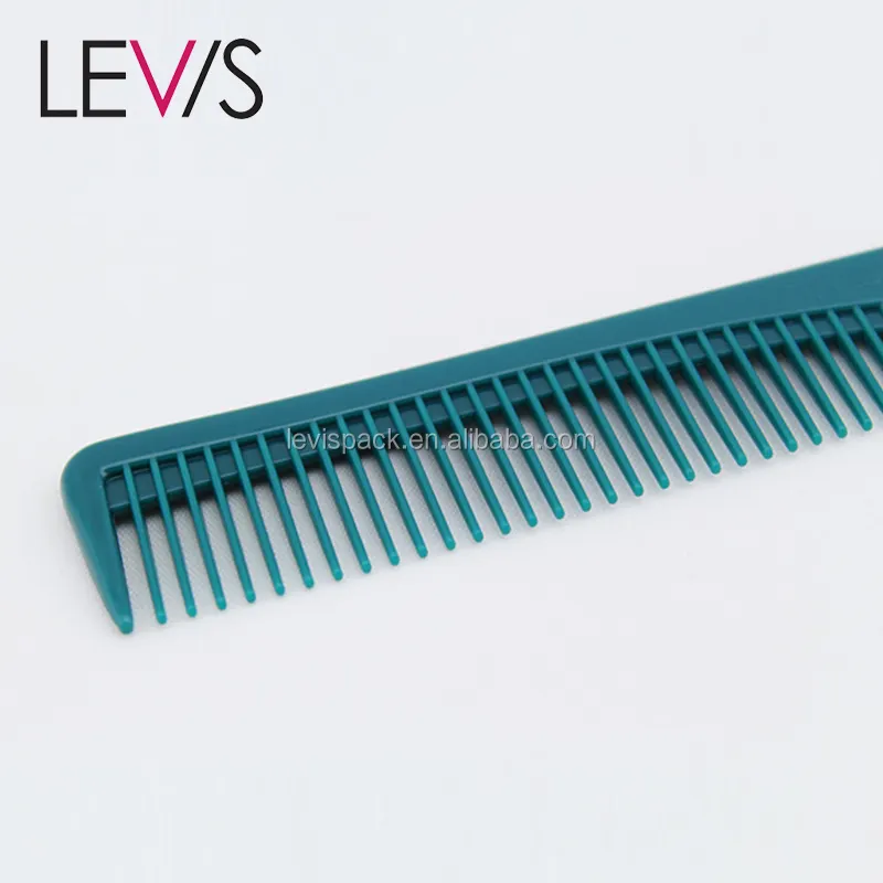Karbon Fiber tarak saç kesme fırçaları plastik Salon saç berber tarak